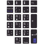 Keyboard Layout Numpad ASUS K93SM