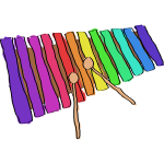 Hand Drawn Xylophone