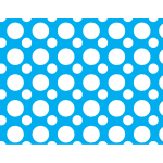 Big dots blue background