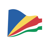 Seychelles waving flag