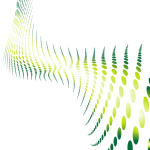 Halftone pattern green color