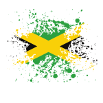 Jamaican flag ink sp.ash