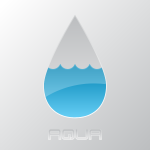 Water drop logo design