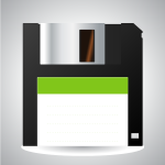 Floppy disc icon