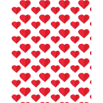 Hearts seamless pattern