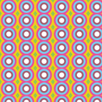 Retro wallpaper seamless pattern