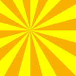 Sunburst yellow orange