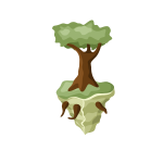 Floating island tree