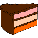 A very tasty slice of cake