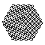 8 23 2017 triangle design black and white plain