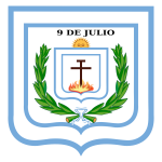 Escudo de la Municipalidad de 9 de Julio