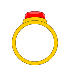 A golden ring