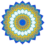 Abstract Geometric Mandala
