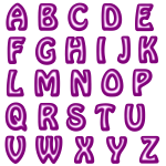 Alphabet16Purple