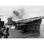Attack on carrier USS Franklin 19 March 1945 2016122105