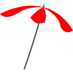 Beach umbrella