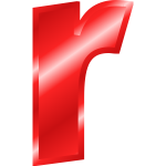 Effect Letters Alphabet red r-1574950430