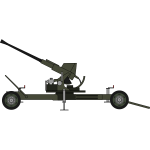 Fourthy mm artillery