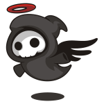 Cartoon Angel of Death