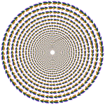 Colorful Direction Circle Vortex