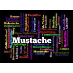 Different mustache words