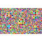 Colorful Squares Background Variation 2