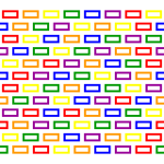 ColourfulBricksPatternNoBackground