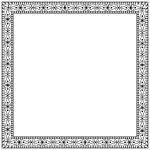 Decorative Ornamental Square Frame