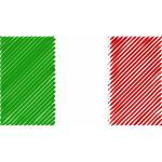 Flag of Italy linear 2016090150