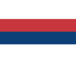 Serbian flag without coat of arms