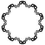 Flower Frame Extrapolated 17