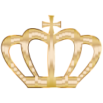 Gold Crown Silhouette 2 No Background