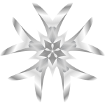 Grayscale Flower