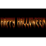 Happy Halloween Typography