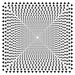 Hypnotic Triangular Vortex