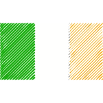 Ireland flag linear 2016082520