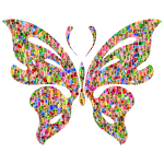 Iridescent Chromatic Butterfly