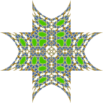 Islamic Geometric Tile 4