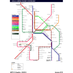 Kuala Lumpur Rail Transit Map