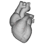Low Poly 3D Heart