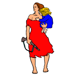 Mother and daughter I