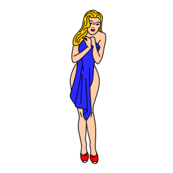 Naked woman IX