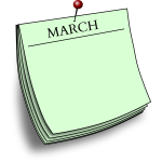 March on paper