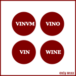 Red wine logos.