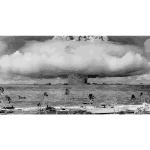 Nuclear bomb explosion