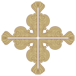 Ornate Frame 24 Derived Cross 2