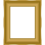 Ornate Picture Frame Plain
