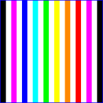 Pattern rainbow stripes