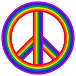 Peace Sign Rainbow