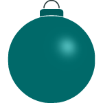 Dark green ball